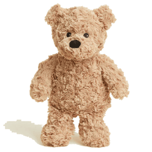 Warmies Brown Curly Bear-Gift a Little gift shop